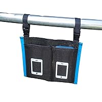 Sportspower Phone Holder for Trampoline: UV Resistant Phone Holder for Trampolines, Holds Up to 2 Phones, Clips onto Trampoline Pole up to 2