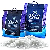 Royal Bliss Natural Bath & Foot Soak, Magnesium Bath Salt: A Great Alternative to Epsom Salt. 10lb. + 15lb. 'Spring Sale
