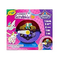 Crayola Scribble Scrubbie Pets Carnival Playset, Pet Grooming Toy, Animal Toys for Girls and Boys, Easter Gift for Kids, Ages 3+