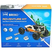 Conductive Chrome-Plated Building Bricks Kit for LegoCity 4x4 Off-Roader Truck. Compatible with 60378 Model. Not Include The Set. Bring Life to Your LegoCity 4x4 Off-Roader.