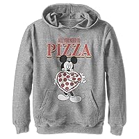 Disney Boys' Mickey All You Need is Pizza Hoodie
