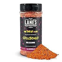 Lane's Spellbound Pork Rub Seasoning - Premium Sweet and Smoky Pork Butt Rub, Rib Rub & Chicken Rub | Deep, Rich, Smoky Flavor | All Natural | Gluten Free | No MSG | NO Preservatives - 11.7oz