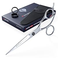 Professional Barber Scissors & Hairdressing Scissors, 440c Japanese Steel Hair Scissors Professional, 6