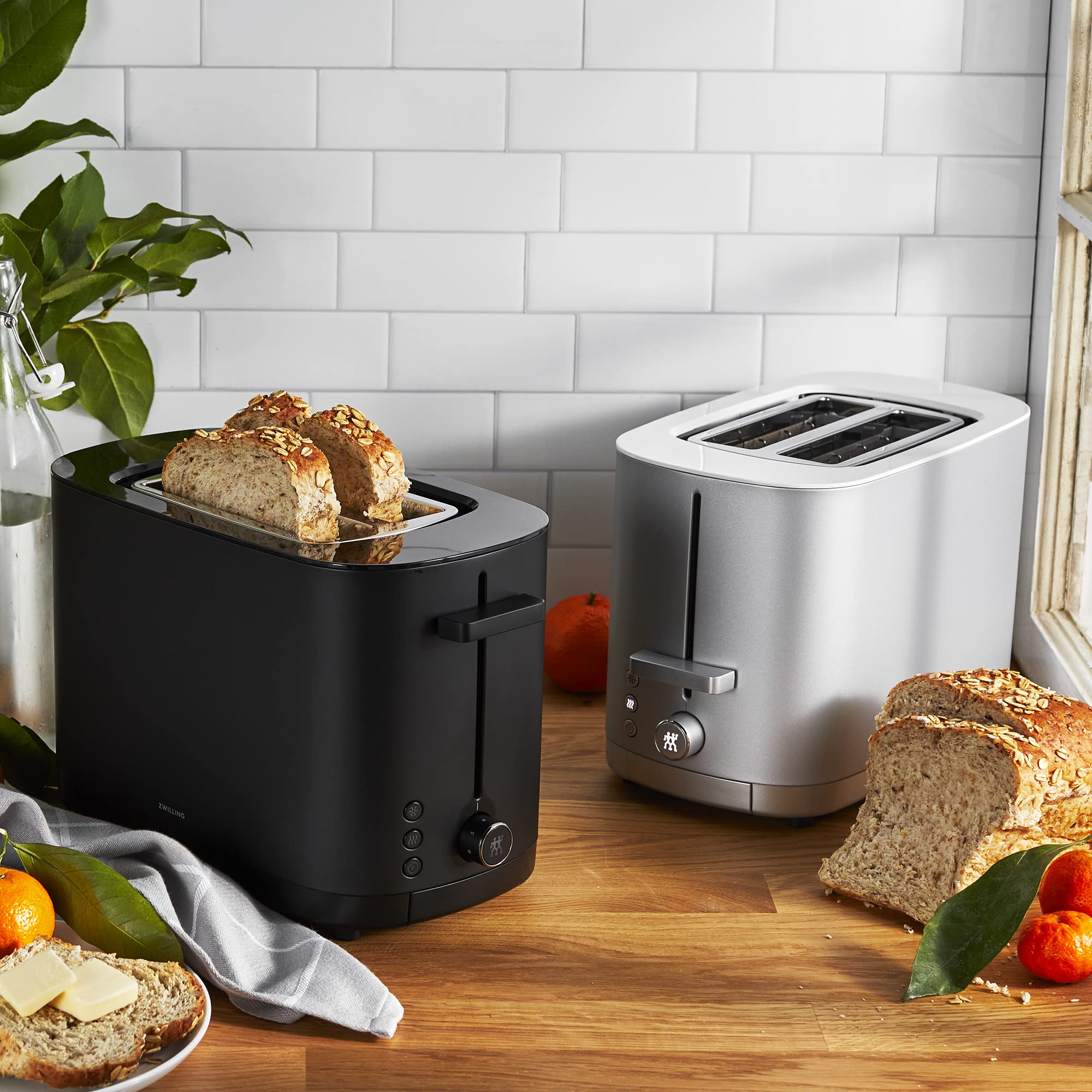 ZWILLING Enfinigy Cool Touch Toaster 2 Slice with Extra Wide 1.5