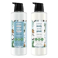 Volume and Bounty Thickening Shampoo and Conditioner Coconut Water and Mimosa Flower 2 Count Hair Care For Fine Hair Sulfate-Free, Paraben-Free, Vegan 32 oz