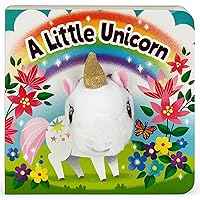 A Little Unicorn Finger Puppet Board Book, Mythical & Magical Book for Baby Unicorn Lovers Ages 1-4