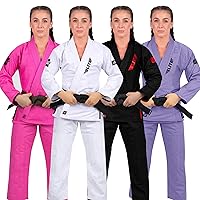 Ultra-Light Women's BJJ GI - IBJJF Jiu-Jitsu GI for Girls and women (See Special Sizing Guide)
