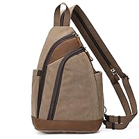 KL928 Small Sling Bag - Crossbody Backpack Shoulder Casual Daypack Rucksack for Men Women