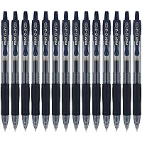G2 Premium Gel Roller Pens, Bold Point 1 mm, Pack of 14, Navy
