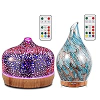 1 Porseme 500ml Rosegold Giant with Remote Control + 1 Porseme 280ml Blue Alad Vase with Remote Control
