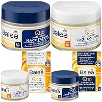 Balea Q10 Anti-wrinkle Day Cream+Night Cream VitaminE Cream Reduce wrinkles fine lines SkinCare regeneration cream Vegan