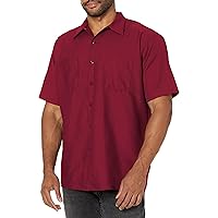 Red Kap Men's Industrial Work Shirt, Regular Fit, Short Sleeve