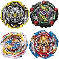 Burst Gyros Battling Top Battle Burst High Performance Set, Gaming Top Spinning Toy,Birthday Party School Gift Idea Toys for Boys Kids Children Age 6+, 4 Pieces Pack