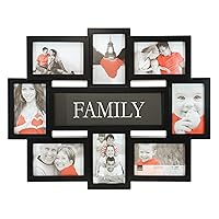 kieragrace KG Contemporary Family Collage Frame, Holds 8, 4