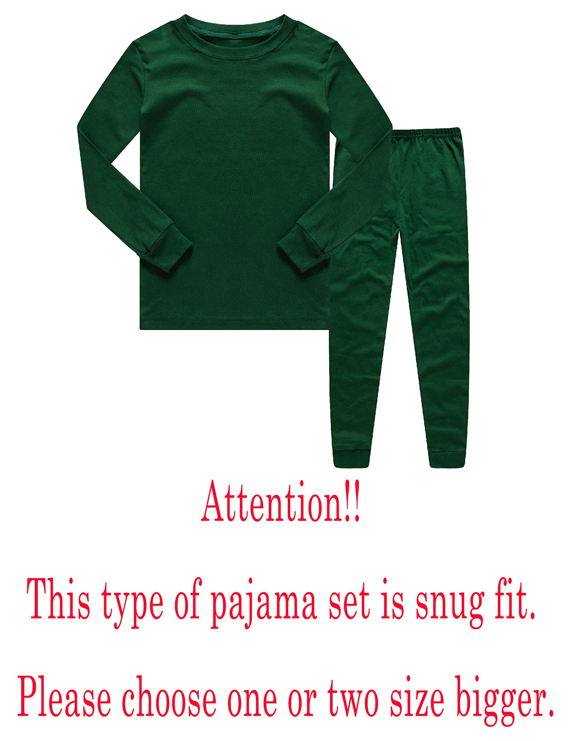 Family Feeling Dinosaur Little Boys Kids Pajamas Sets 100% Cotton Long sleeve Pjs