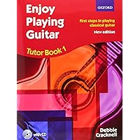 Enjoy Playing Guitar Tutor Book 1 + CD: First steps in playing classical guitar Enjoy Playing Guitar Tutor Book 1 + CD: First steps in playing classical guitar Sheet music