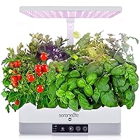 Hydroponic Herb Garden 6 Pods, Indoor Herb Garden Kit, Seed Pod, Indoor Garden, Full-Spectrum Grow Light, Adjustable Height, Hydroponic Indoor Garden, Smart Indoor Plant system