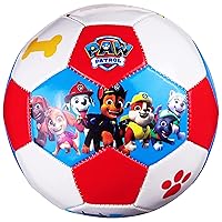 Capelli Sport PAW Patrol Kids Soccer Ball Size 3, Marshall, Skye, Everest, and Chase Officially Licensed Futbol for Boys and Girls Soccer Players, White