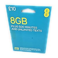 NEW PAY AS YOU GO EE NETWORK TRIPLE SIM CARD FOR IPHONE 5,6,6PLUS,7,S6,S7