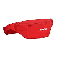SAFTA Unisex Kids M446 Waist Bag, Red, M, Bumbag