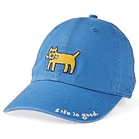 Life is Good. Vintage Chill Cap Rocket, Royal Blue