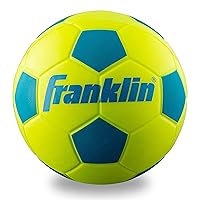 Franklin Sports Foam Soccer Ball - Perfect for Practice and Backyard Play - Best for First-Time Play and Small Kids - 6.5 inches