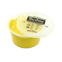 CanDo Sparkle Theraputty - 1 lb - Yellow - X-Soft