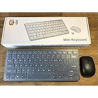 Black Wireless Small Keyboard and Mouse for LG SMART TV
