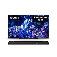 Sony 48 Inch 4K Ultra HD TV A90K Series:BRAVIA XR Smart Google TV, Dolby Vision HDR, Exclusive Features for PS 5 XR48A90K- 2022 Model w/HT-A5000 5.1.2ch Dolby Sound Bar Surround Sound Home Theater