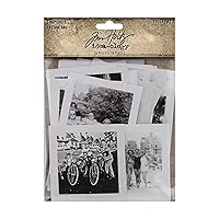 Tim Holtz - Advantus Idea-Ology Snapshots 36/Pkg-Volume #2 Art Craft, Black