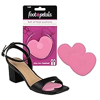 Foot Petals Womens Back of Heel Cushion Inserts, Heel Protectors, Comfortable Heel Grip for Pain Relief and Sizing
