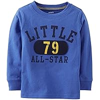 Carter's Little All Star Tee (Baby) - Blue-3 Months