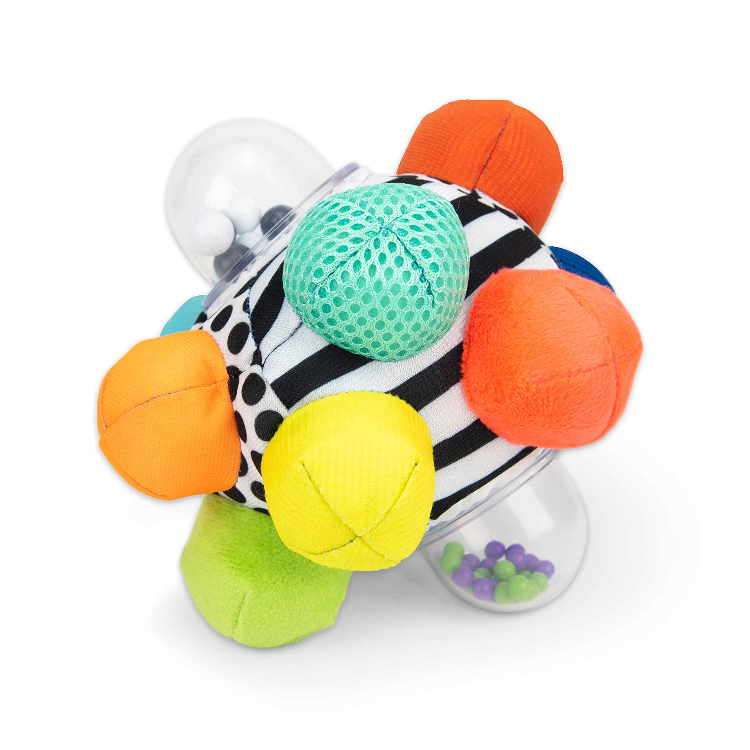Developmental Bumpy Ball | Easy to Grasp Bumps Help Develop Motor S##### | for Ages 6 Months and Up | Colors May Vary