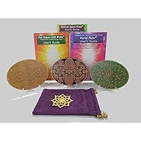 Gifts for The Spiritual Person, Powerforms 3, Neutral Space, Portal, Super Cell, and Velvet Carry Bag