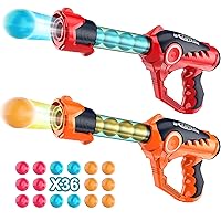 Shooting Game Toy for Age 6, 7, 8, 9, 10+ Years Old Kids, Girls, Boys - Foam Ball Popper Air Guns Toy & 36 Foam Bullet Balls, Sniper Kids Gun Toy Indoor Outdoor Yard Games, Xmas Gift Idea for 6-12+