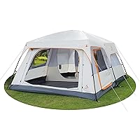 KTT Extra Large Tent 12 Person(Style-B),Family Cabin Tents,2 Rooms