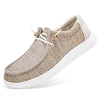 Men's Slip On Loafers Casual Walking Shoes Comfortable Lightweight Big Size Boat Shoes Breathble Sport Mesh Wide Shoes