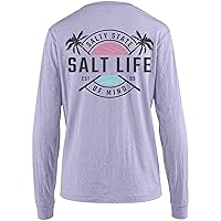 Salt Life Women's Standard First Light Long Sleeve Boyfriend Tee