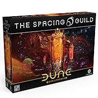Dune: The Spacing Guild Board Game Expansion - Tabletop Miniatures Strategy Game with Asymmetric Gameplay for Kids and Adults, Ages 14+, 1-4 Players, 120 Minute Playtime, Made by CMON