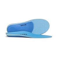 Pace Insoles Wide Foot Arch Supports for Flat Feet to High Arches - Extra Firm Men’s and Women’s Orthotics for Foot Pain Relief, Plantar Fasciitis, Supination – Deep Heel Cup - Replaceable Top Cover