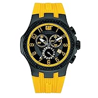 CAT WATCHES Men's A516327117 Carbon Chrono Analog Display Quartz Yellow Watch