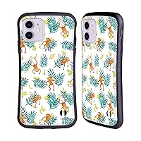 Head Case Designs Officially Licensed Micklyn Le Feuvre Monkey Mischief Animals 2 Hybrid Case Compatible with Apple iPhone 11