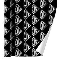 GRAPHICS & MORE Superman Steel Logo Gift Wrap Wrapping Paper Rolls