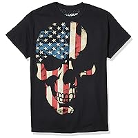 Liquid Blue Men's American Skull T-Shirt