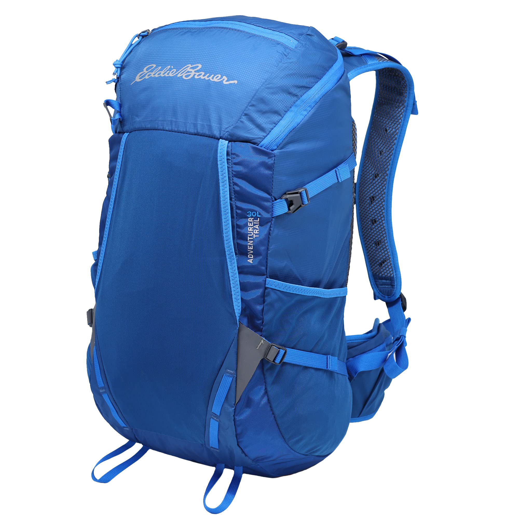 Eddie Bauer Adventurer Trail 30L Backpack with Interior Hydration Bladder Sleeve, True Blue