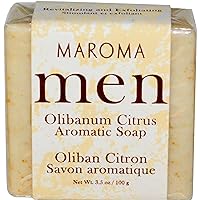 Men Olibanum Citrus Soap Maroma 100 g Bar Soap