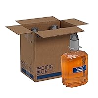 Pacific Blue Ultra Gentle Foam Hand Soap Refill by GP PRO (Georgia-Pacific), Antimicrobial Pacific Citrus Scent, 43819, 1200 mL Per Refill, 4 Refills Per Case