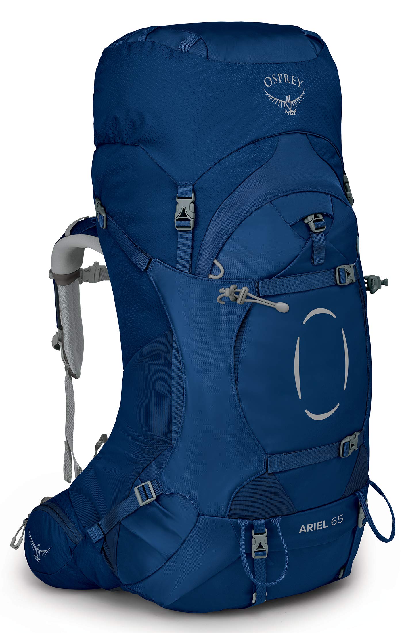 Osprey Women's Ariel 65 Backpack, Ceramic Blue, Medium/Large