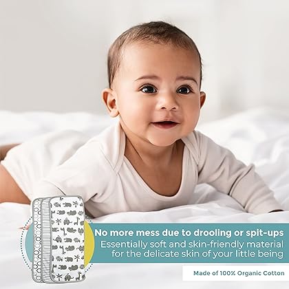 Spasilk Baby-Boys Newborn 3 Pack 100% Cotton Burp Cloths