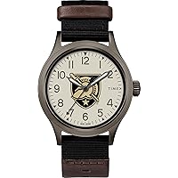 Timex Tribute Men's Collegiate Pride 40mm Watch - US Military Academy Army Black Knights with Black Fastwrap Strap